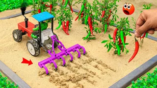 top most creative diy tractor plough machine science project | Mini project | @sanocreator