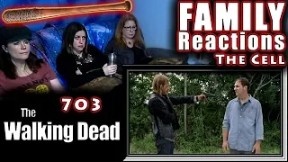 The Walking Dead | 703 | The Cell | FAMILY Reactions | Fair Use