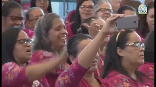 VASO ENTREGA PROFECIA PARA A MISSIONÁRIA CAMILA BARROS