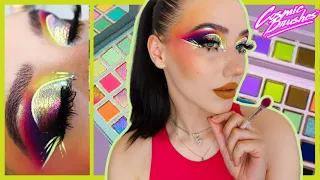 LET'S DO SOME DRAMATIC MAKEUP USING COSMIC BRUSHES PALETTES | MAKEMEUPMISSA