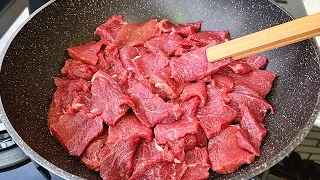 Tender beef in 5 minutes! Chinese secret to making the toughest beef soft