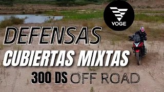 Modificando la Voge 300DS para uso off-road