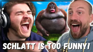 SCHLATT IS TOO FUNNY! Schlatt Makes TikTok 1000% Funnier (REACTION!) jschlattLIVE