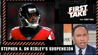 Stephen A. questions why Calvin Ridley sacrificed his career to sports bet | First Take