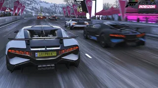 Forza Horizon 4 2019 BUGATTI DIVO Goliath Race T300rs(Steering Wheel + Paddle Shifter) Gameplay