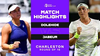 Caroline Dolehide vs. Ons Jabeur | 2023 Charleston Round of 16 | WTA Match Highlights