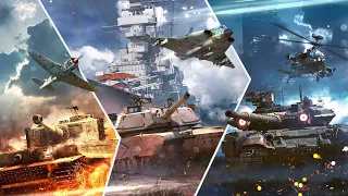 Катаем МАРАФОН в War Thunder...#вартандер #танки