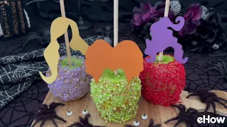How to Make 'Hocus Pocus' Sanderson Sisters Candy Apples