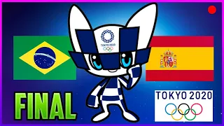 BRASIL VS ESPAÑA 2-1 En Vivo FINAL Tokio 2020