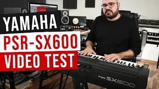 Yamaha PSR-SX600 Workstation Video Test