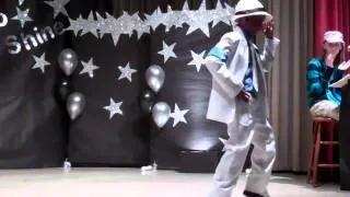 Brandon Mc. performing  Smooth Criminal  in school talent show