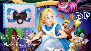 Alice in Wonderland Magic Band Bow