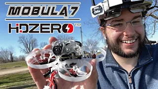 Happymodel Mobula7 HDZero - Digital HD FPV Whoop Outdoor Flight Review