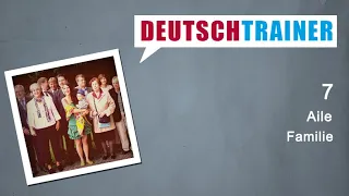 Yeni başlayanlar için Almanca (A1/A2) | Deutschtrainer: Aile