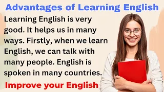Advantages of Learning English | Improve English | Everyday Speaking | Level 1 | Shadowing Method