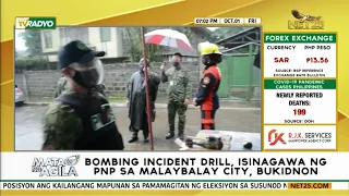 Bombing Incident Drill, isinagawa ng PNP sa Malaybalay City, Bukidnon