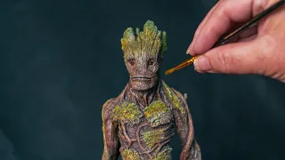 DIY Custom Groot  | Guardians of the Galaxy Groot Action Figure