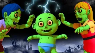 Zombie Finger Family | Halloween Rhymes for Children by Hoopla Halloween