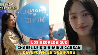 LOS REGALOS QUE MINJI RECIBIÓ DE CHANEL CAUSAN DECEPCIÓN EN SUS FANS