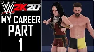 WWE 2K20 - My Career - Let's Play - Part 1 - "Superstar Creation (Male And Female) | DanQ8000