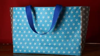 Shopping Bag von "Mama am Werk" nähen - Nähen für Anfänger