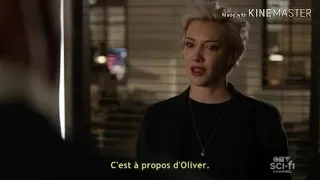 Arrow/s08 Ep10 Laurel Discute avec Quentin