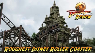 Indiana Jones Temple du Péril Review, Disneyland Paris Intamin Coaster | Roughest Disney Coaster