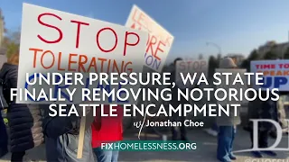 Under Pressure, WA State Finally Removing Notorious Seattle Homeless Encampment