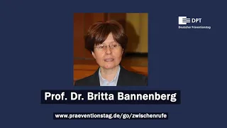 29. Zwischenruf: Erich Marks im Gespräch mit Prof. Dr. Britta Bannenberg