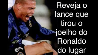 Lesão assustadora de Ronaldo no joelho: 12 de abril de 2000. Lazio x Inter