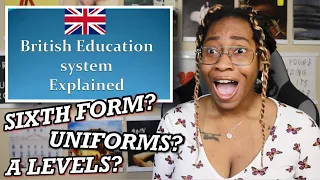 AMERICAN REACTS TO THE BRITISH EDUCATION SYSTEM! 🤯 | Favour