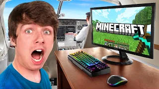 Minecraft But If I Die, I Jump Out of a Plane