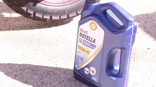 Can you use diesel  oil on a motorcycle? engine and final drive oil change in super tenere