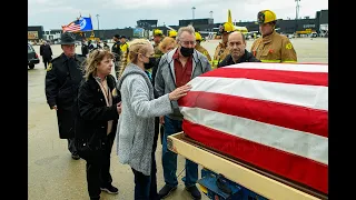 Dignified Transfer of Pvt. William E. Rambo U.S.M.C. MIA | Betio, Tarawa KIA | Nov. 20 1943