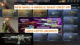 NEW M4A1-S-ANGELIC BEAST CREST LAPIS LOTTO CROSSFIRE PH