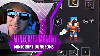 Minecraft Dungeons! DLC, New Skins! THIS GAME IS AWESOME! Minecraft Mondays!