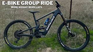 E-Bike Group Ride - Santa Cruz Heckler