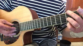 If I Needed You, solo acoustic tutorial