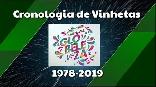 Cronologia de Vinhetas | Globeleza 1978-2019