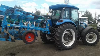 New Holland TD5 110  С ПЛУГОМ ЛЕМКЕН