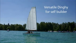 Mebo12 nesting dinghy - first sail