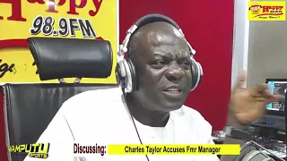 There is a curse on Charles Taylor - Jonathan Laryea, ex-manager says