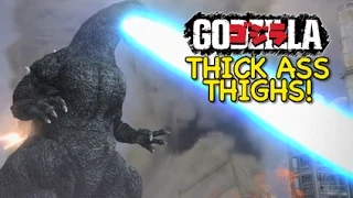 LOOK AT THEM THIGHS THO! [GODZILLA] [PS4] [GAMEPLAY!]