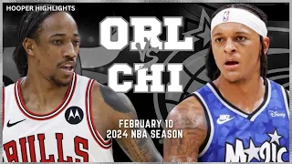 Chicago Bulls vs Orlando Magic Full Game Highlights | Feb 10 | 2024 NBA Season