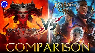 Diablo 4 vs Baldur's Gate 3 Comparison
