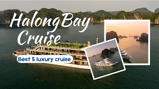 Best Halong Bay Cruise - Review #top5 Luxury Cruise