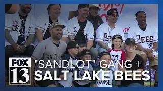 'The Sandlot' cast celebrates 30th anniversary with a Salt Lake Bees game