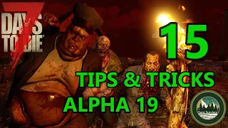 7 Days To Die Tips and Tricks Alpha 19 Gameplay (2021)