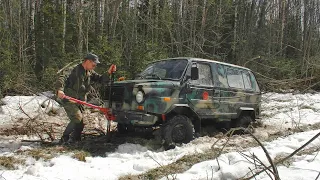 На Лунтике по весеннему бездорожью в поисках железа и монет... #333