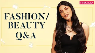 Beauty/Fashion Q&A with Shruti Hassan | Beauty Secrets Revealed | Pinkvilla